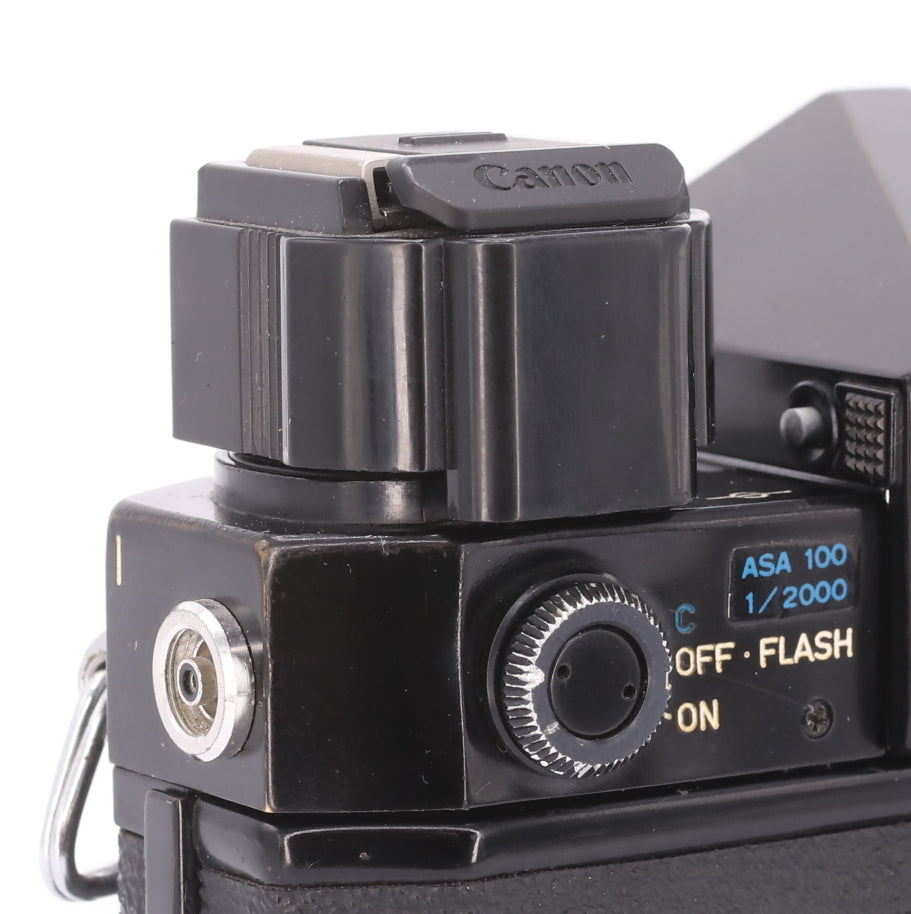 Canon F1 Body + FD 28mm F/2.8 S.C. occasion