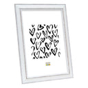 Deknudt Photo frame white with brown accent 18x24 S221H3