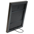 Deknudt Brown photo frame with edge in silver 20x30 S41VK3