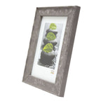 Deknudt Wooden frame in gray with wavy structure 18x24 S46HF7