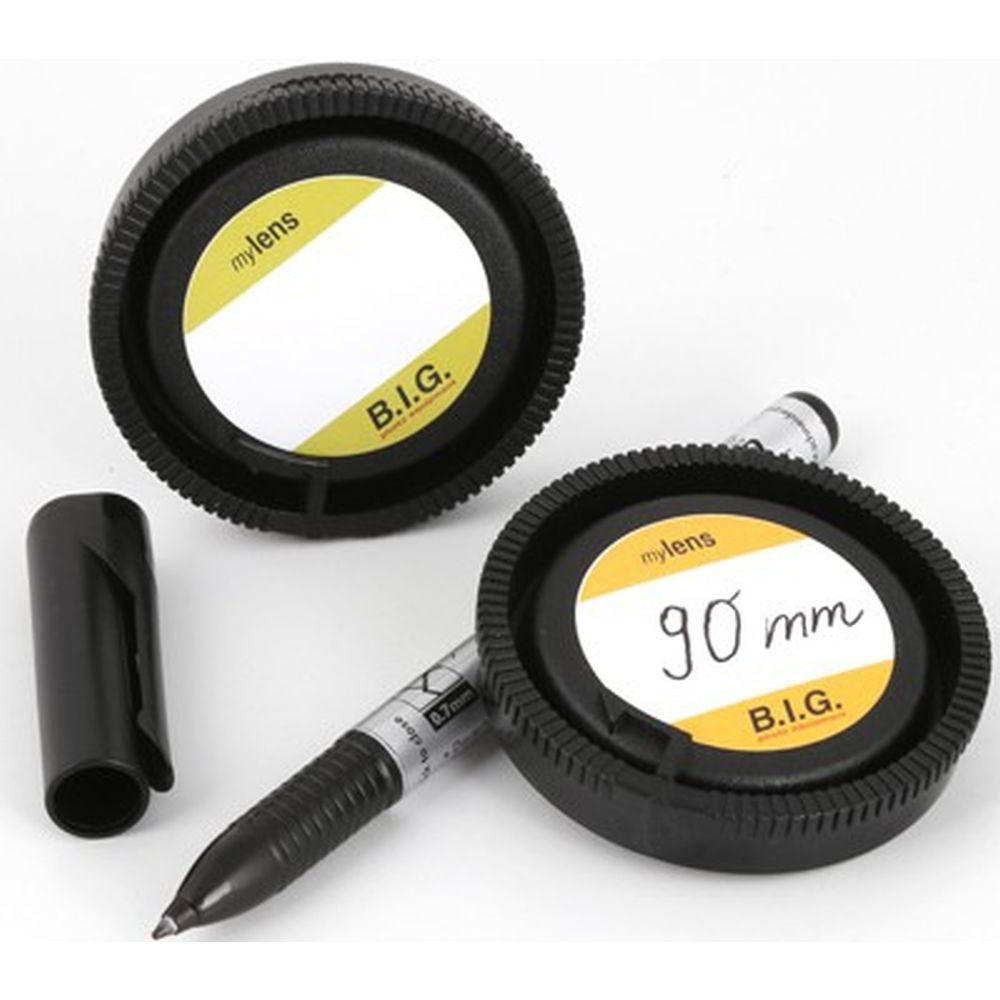 B.I.G. Mylens Sony A rear lens cap set of 2