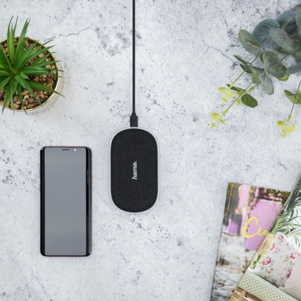 Hama FC-10 FABRIC wireless charger