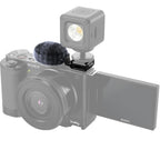 SmallRig 3526 Cold Shoe Adapter with Windshield for Sony ZV-E10 and ZV-1