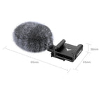 SmallRig 3526 Cold Shoe Adapter with Windshield for Sony ZV-E10 and ZV-1