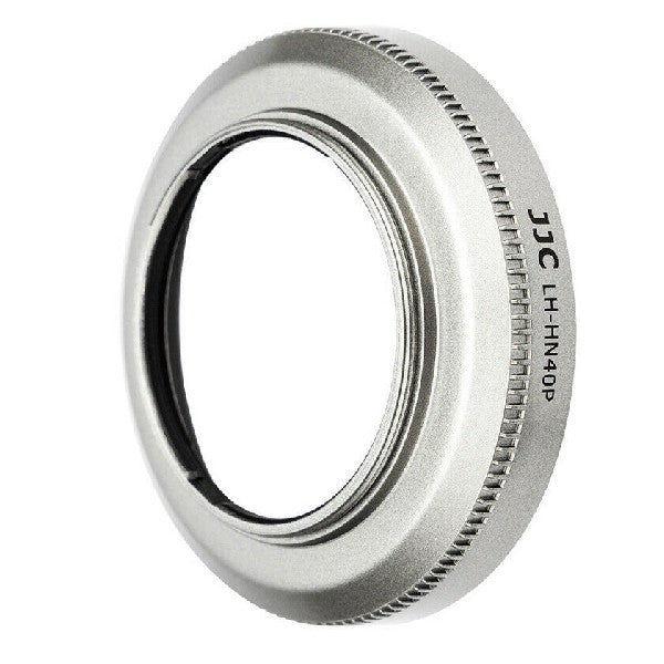 JJC HN-40 Lens Hood Silver