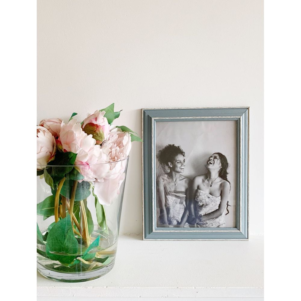 Deknudt Photo frame blue with natural accent 21x29.7 S221F6