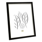 Deknudt Frame in black with silver-colored piping 15x20 S46AF2