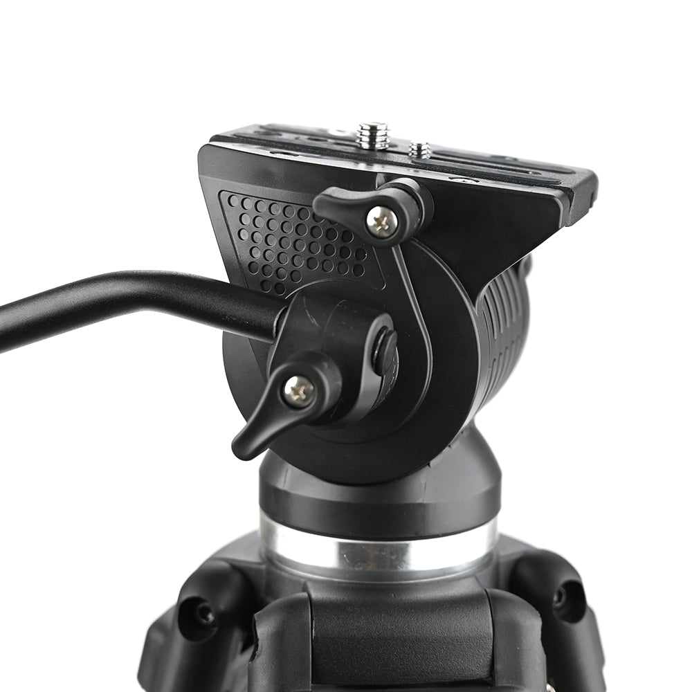 Caruba Videostar 177 Pro Video Tripod + Fluid Dampened Head