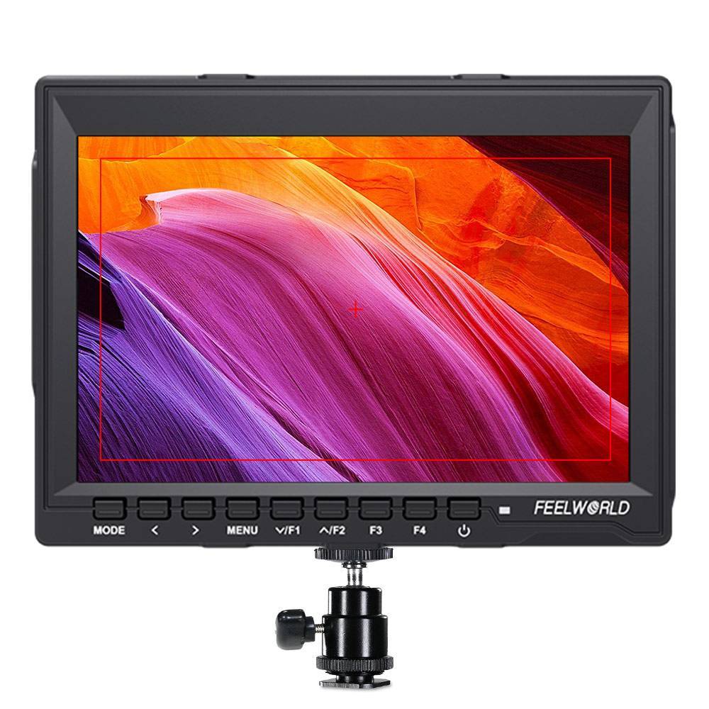 Feelworld 7" FW759 DSLR Monitor HD Video Assist IPS 1280X800 4K HDMI AV