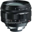 Voigtländer Nokton 1.0/50mm aspherical VM black lens