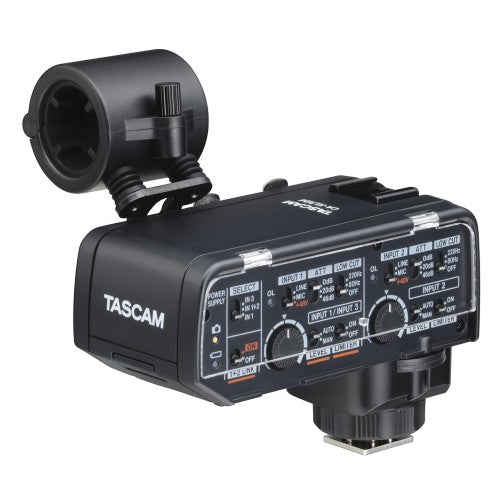 Tascam CA-XLR2d-F XLR Microphone Adapter for Fujifilm