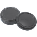 Camera Express body cap and rear lens cap for Fuji X-Mount
