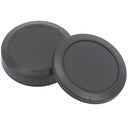 Camera Express Body Cap and Rear Lens for Canon EOS R