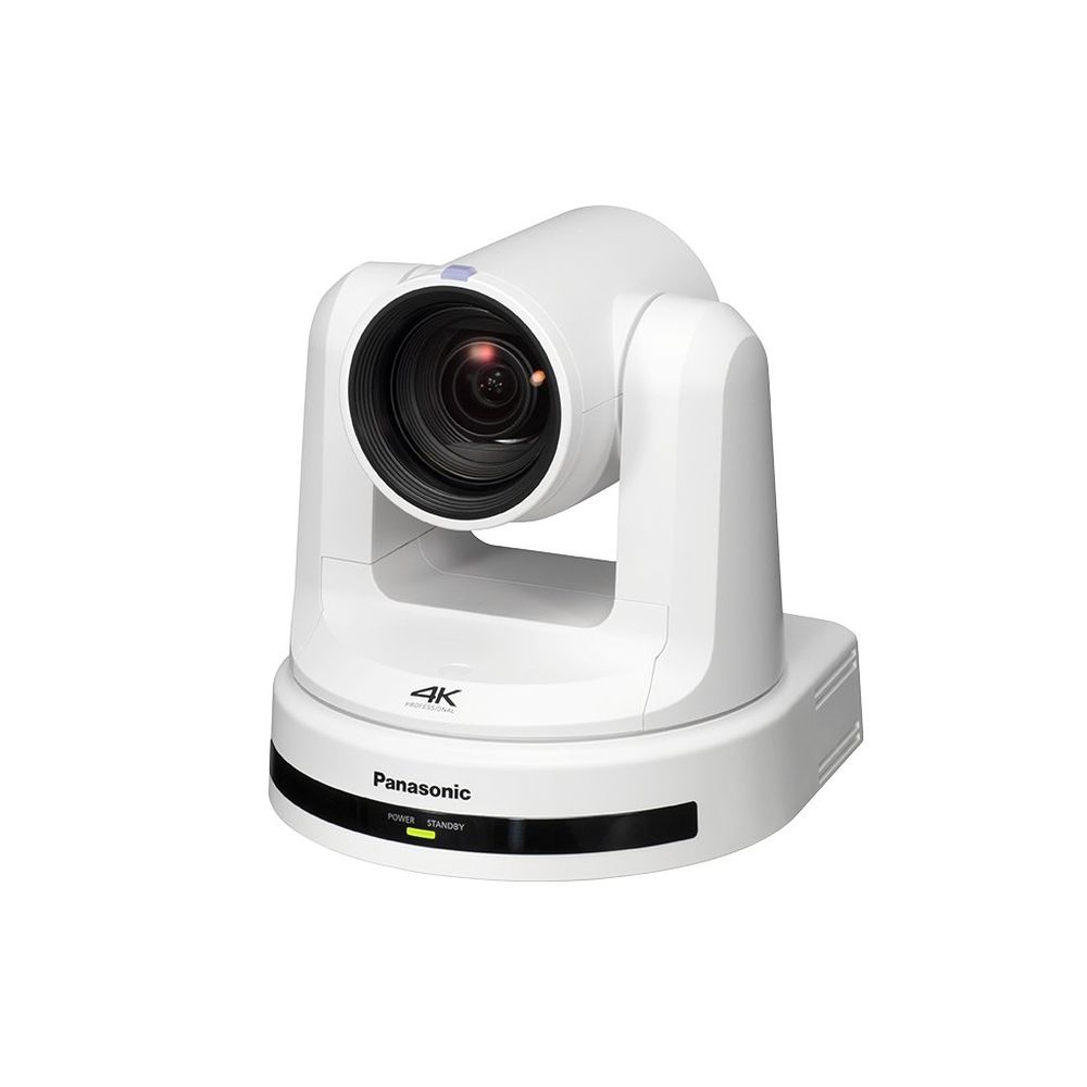 Panasonic AW-UE20WE white 4K PTZ camera