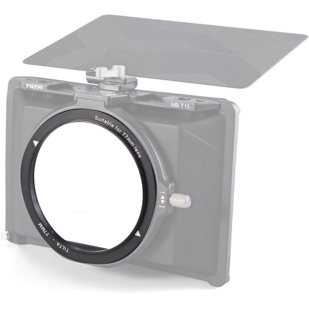 Tilta MB-T15-77 77mm Adapter ring for MB-T15 Mini clamp-on matte box