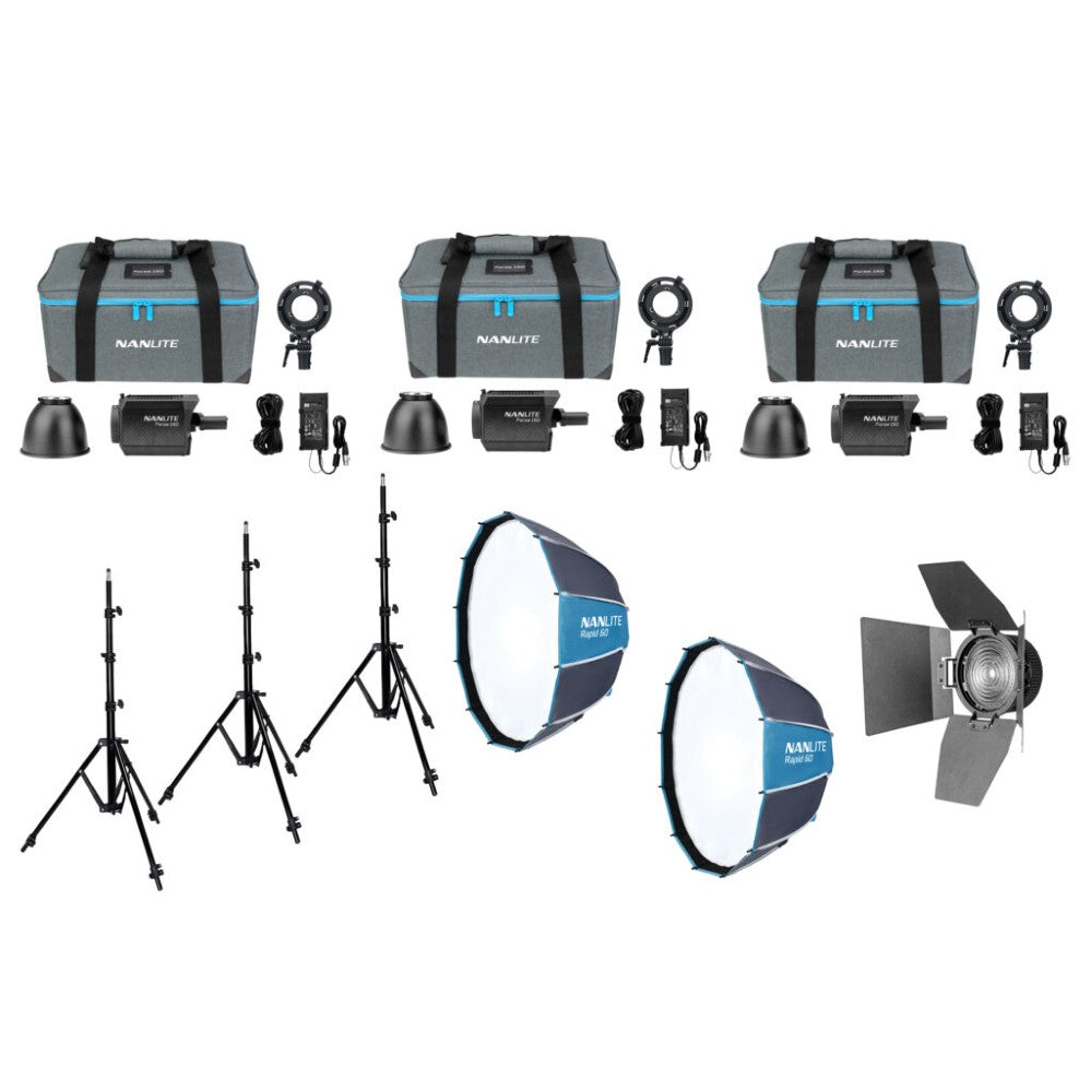 Nanlite Forza 150 Tripple Kit