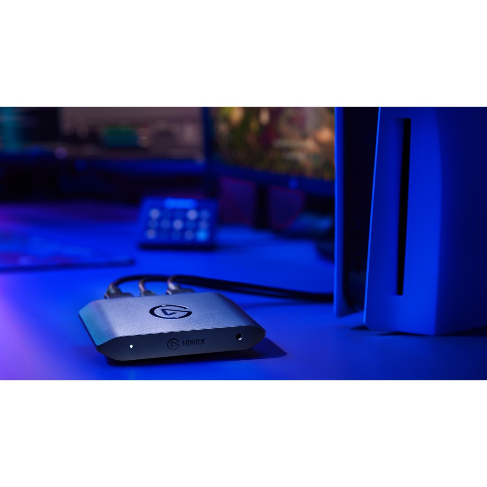 Elgato Game Capture HD60 X - USB Capture Card (PC/PS5/PS4/Xbox Series X/Xbox One/Mac)