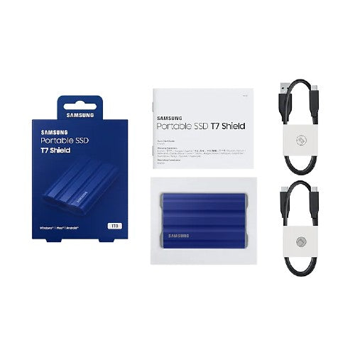 Samsung Portable SSD T7 Shield 1TB Blue