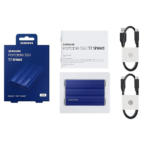 Samsung Portable SSD T7 Shield 2TB Blue