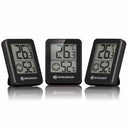 Bresser Temeo Hygro Indicator 3 Unit Set Black