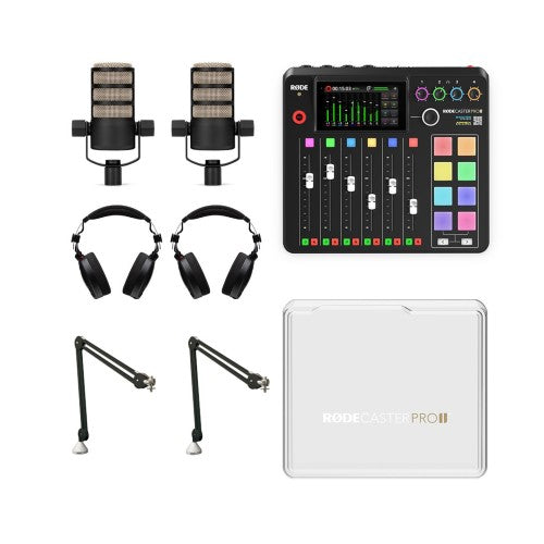 RØDECaster Pro II 2-Person Bundle