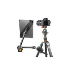 Tether Tools AeroTab iPad clamp with black bracket + baby adapter - large