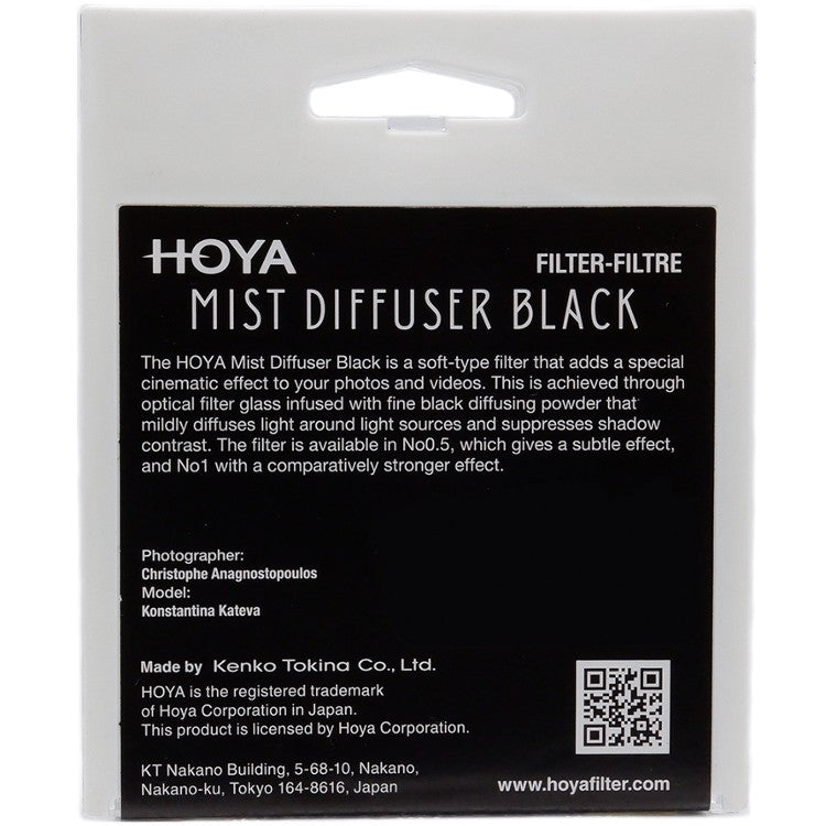 Hoya 62MM Mist Diffuser BK No 0.5