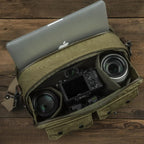 Wotancraft Scout Camera Bag - Olive green