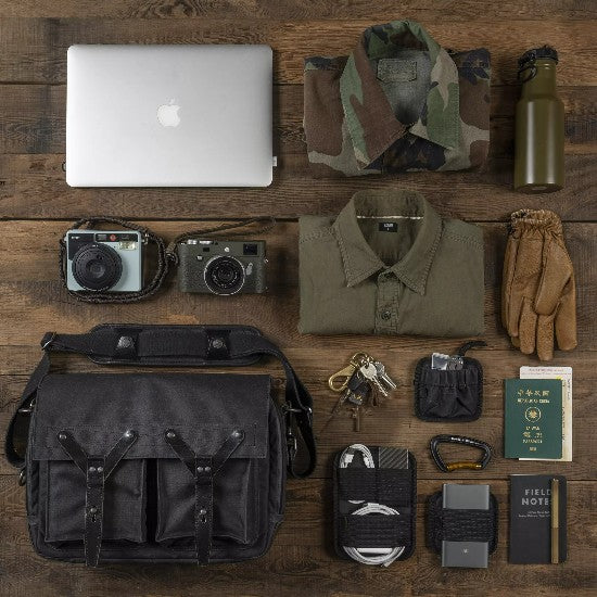Wotancraft Scout Camerabag - Charcoal black