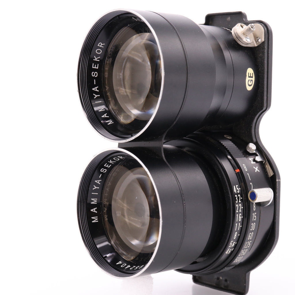 Mamiya C220 Professional + 55mm, 80mm, 135mm en 250mm occasion
