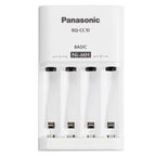 Panasonic battery charger BQCC51 K-Kj51MGD42E with 4x AA and 6x AAA