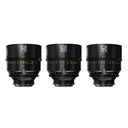 DZOFilm Gnosis Macro 3-lens kit (32mm/65mm/90mm T2.8) in Safety Case - metric