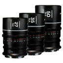 Laowa Nanomorph S35 Bundle (27,35,50mm) (Silver) (Cine) Canon RF