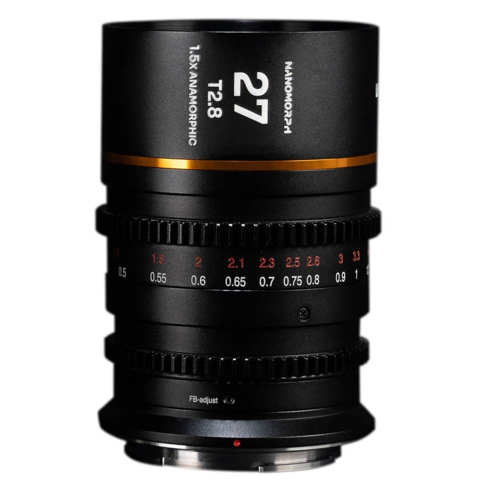 Laowa Nanomorph S35 Bundle (27,35,50mm) (Amber) (Cine) Sony E