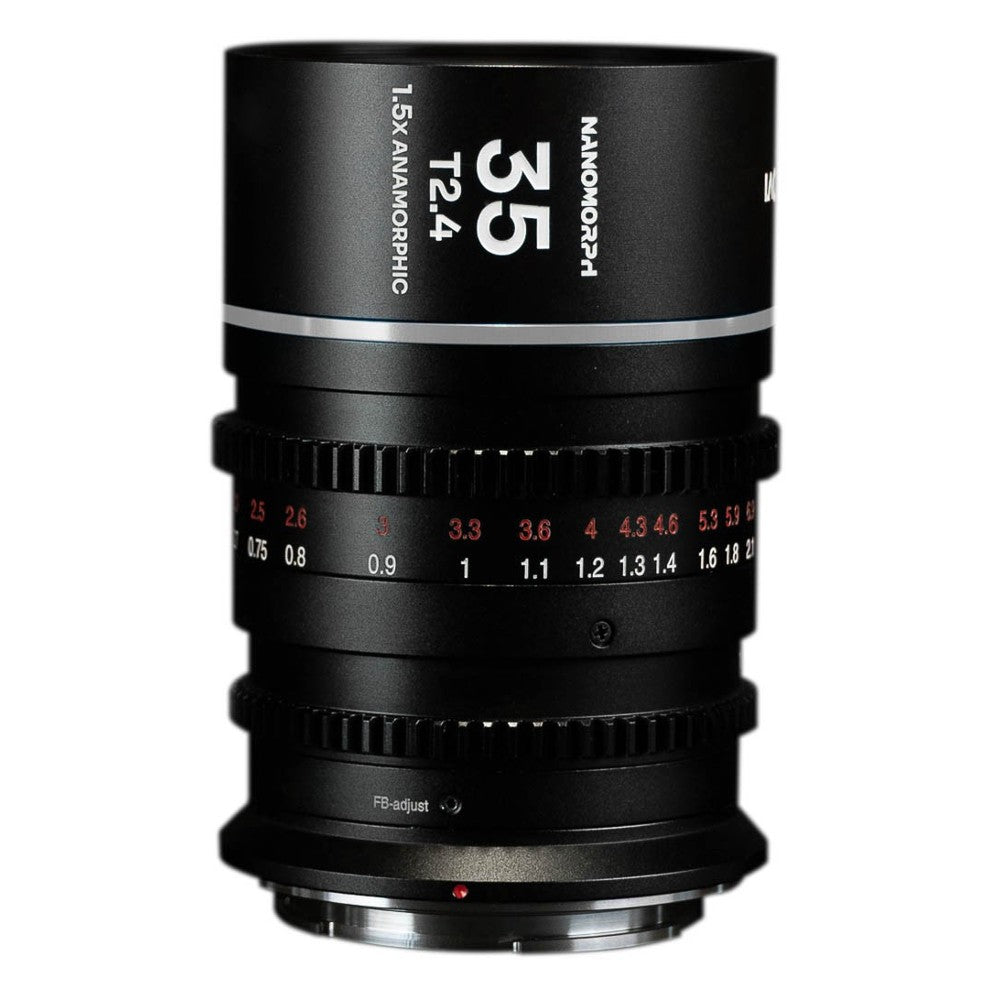 Laowa Nanomorph 35mm T2.4 1.5X S35 (Silver) (Cine) Fuji X