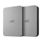 LaCie Mobile Drive 4TB v2 USB-C Moon Silver w/Rescue