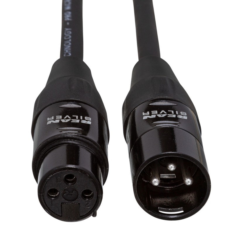 Hosa Pro Microphone Cable, REAN XLR3F to XLR3M, 5m
