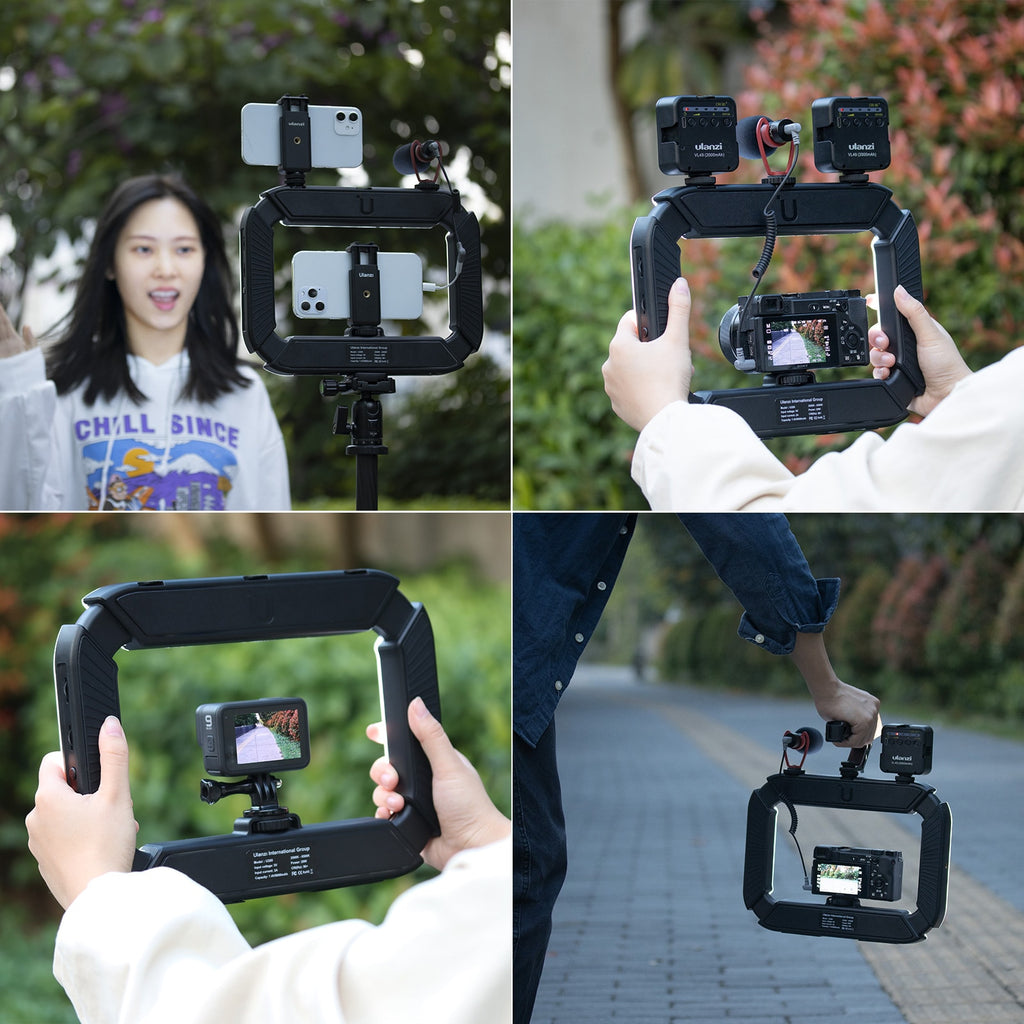 Ulanzi U200 Ring Lamp Video rig + 8000MAh Power Bank