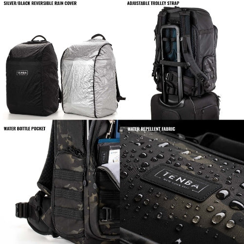 Tenba Axis V2 32L Backpack - MultiCam Black