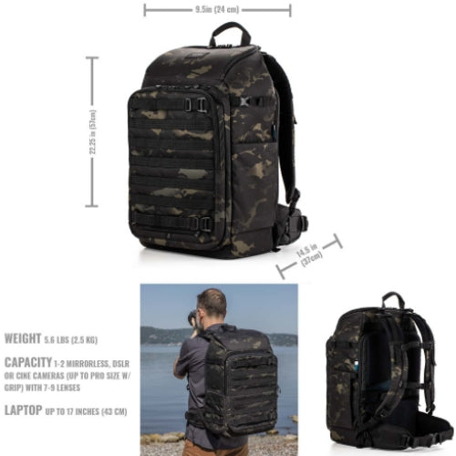 Tenba Axis V2 32L Backpack - MultiCam Black