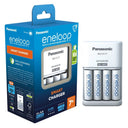 Panasonic Eneloop Charger CC17 + 4x AA 2000mAh