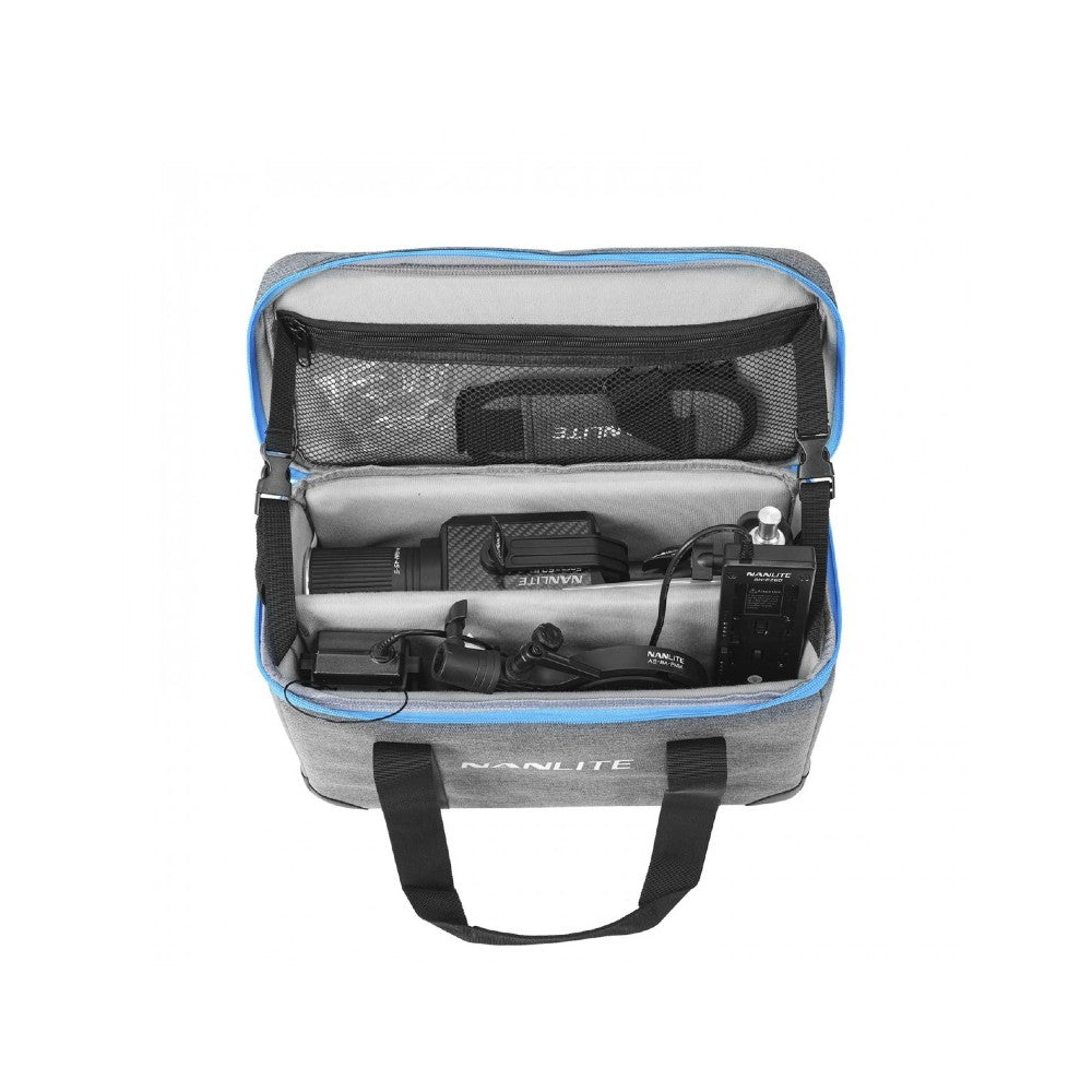 Nanlite Forza 60 II LED dual kit (w/ case, light stand, fresnel and softbox)
