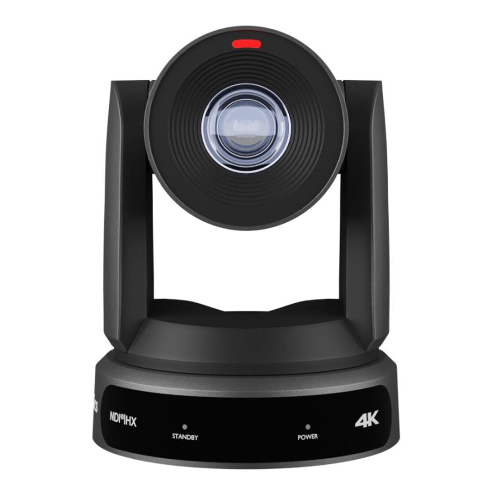 PTZOptics Move 4K, a 3th Gen PTZ camera, 30x Optical Zoom grey