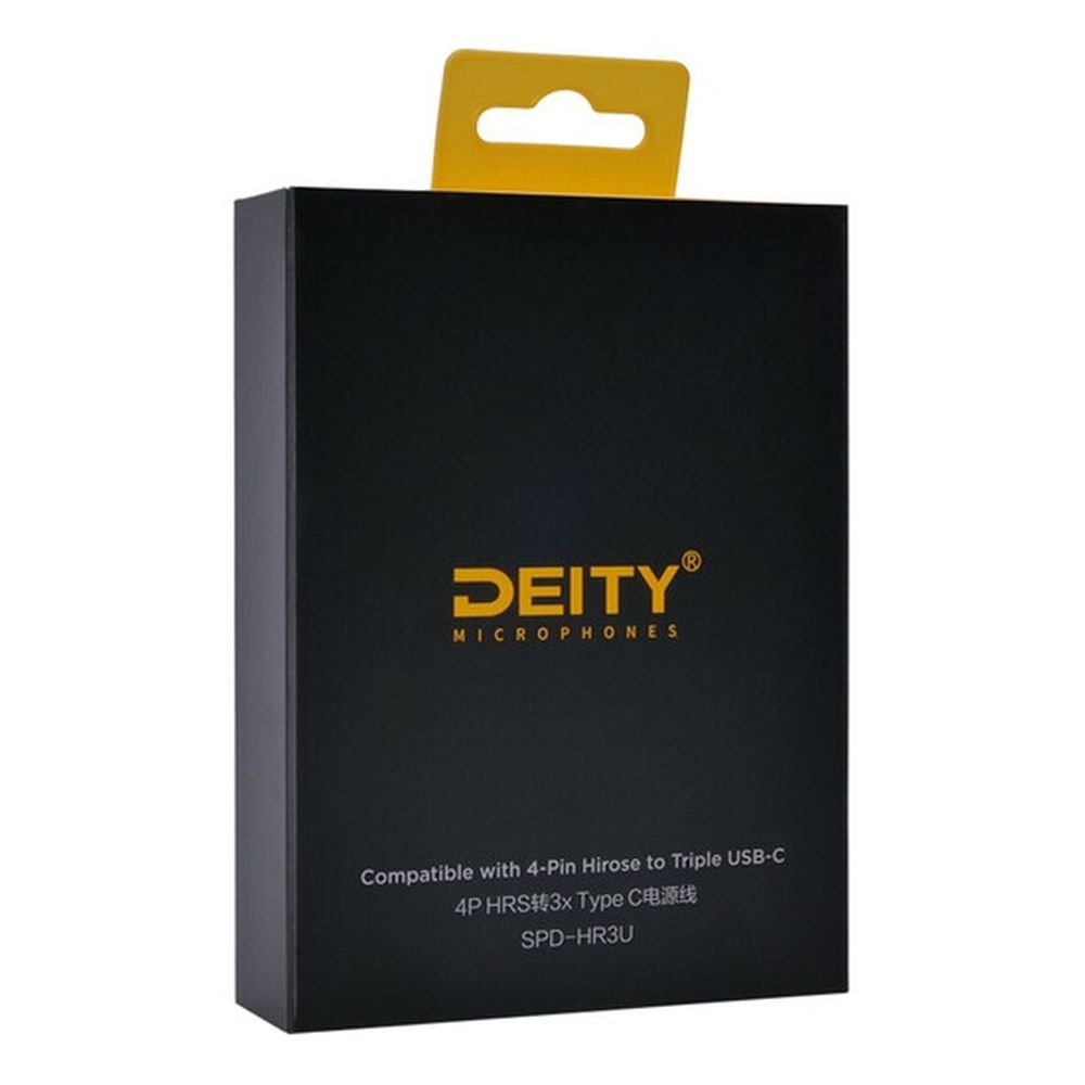 Deity SPD-HR3U (4-Pin Hirose to Triple USB-C)