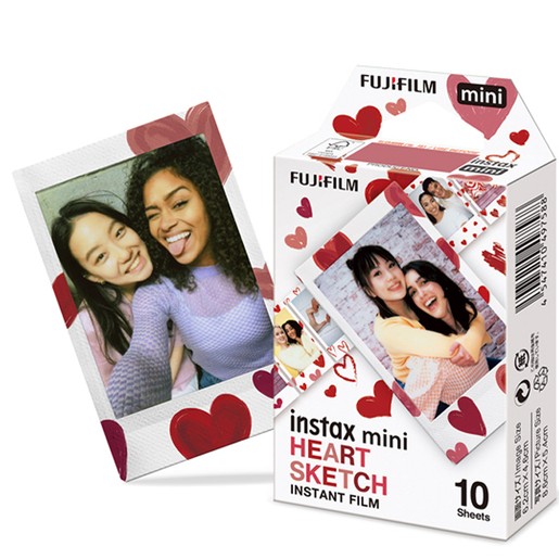 Fujifilm INSTAX mini Heart Sketch WW1