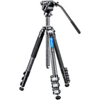 Leofoto Manba LV-284C tripod + BV-5 videohead