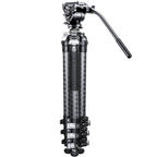 Leofoto Manba LV-284C tripod + BV-5 videohead