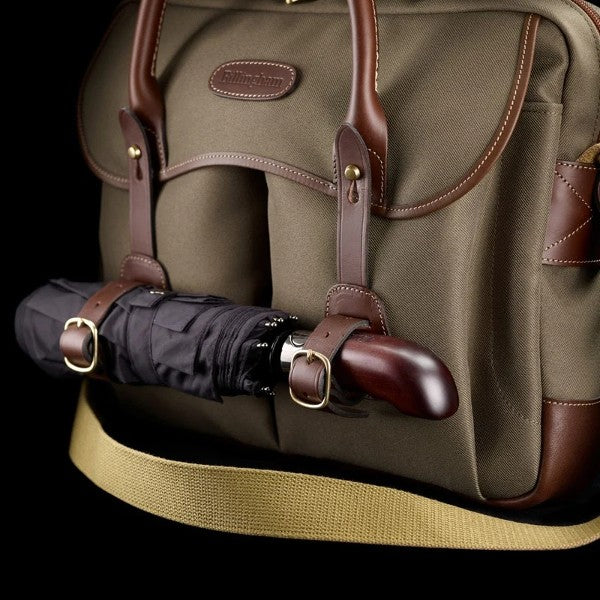 Billingham Thomas Briefcase - Sage Fibrenyte/Chocolate