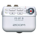 Zoom F2-BT Field Recorder with Bluetooth and Lavalier Mic white