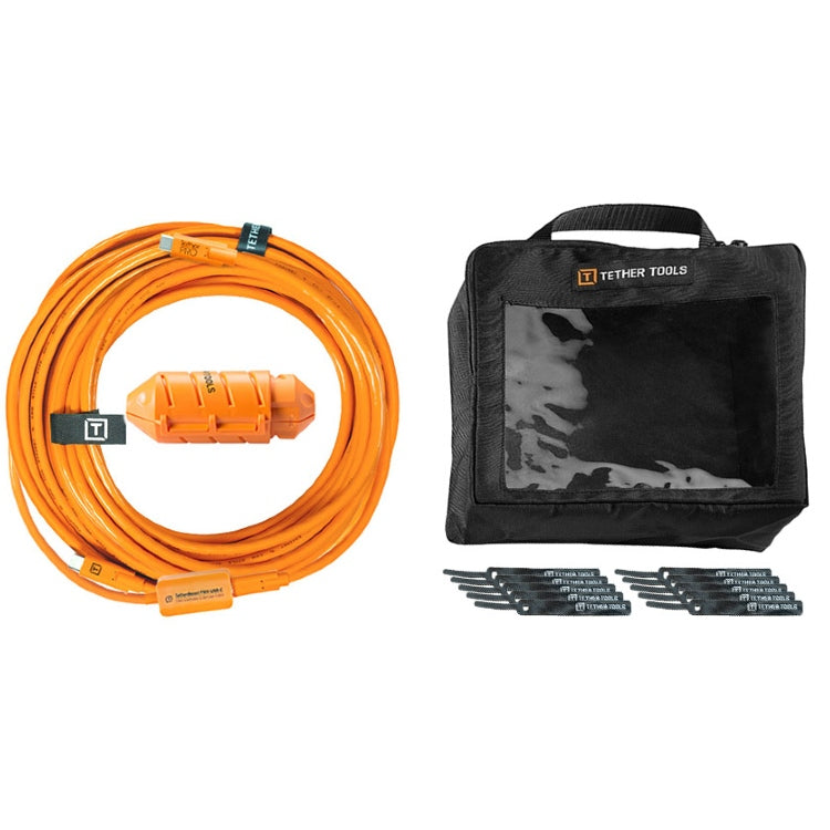 Tether Tools TetherBoost Pro 9.4m USB-C to C (Straight to Right)
